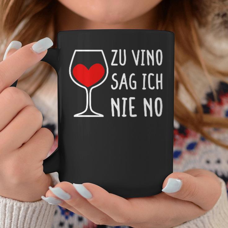 Women's Zuino Sag Ich Nie No Wine Drinker Women's Decorative Winemaker Wine Tassen Lustige Geschenke