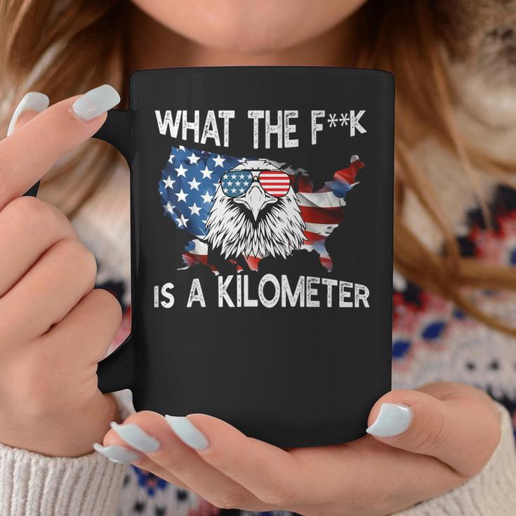 Wtf What The Is A Kilometer George Washington 4Th Of July Tassen Lustige Geschenke