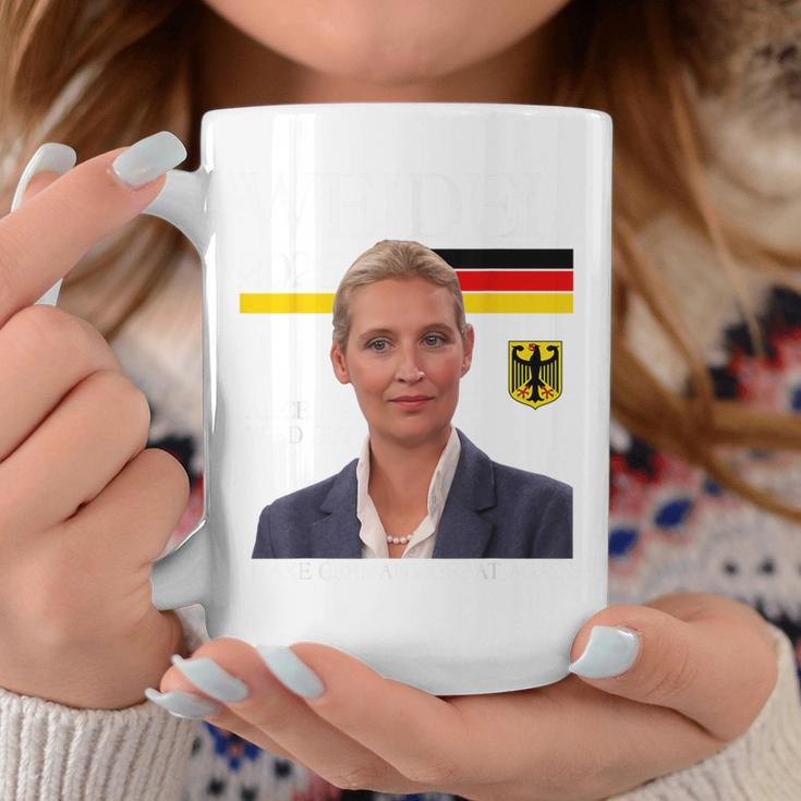 Alice Wird Gut Weidel 2025 Make Germany Great Again Blue Tassen Lustige Geschenke