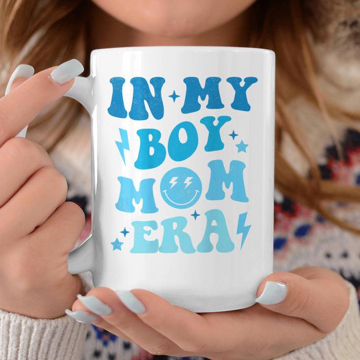 In My Boy Mom Era On Back Tassen Lustige Geschenke