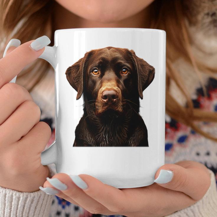 Brauner Labrador I Labrador Gesicht Tassen Lustige Geschenke