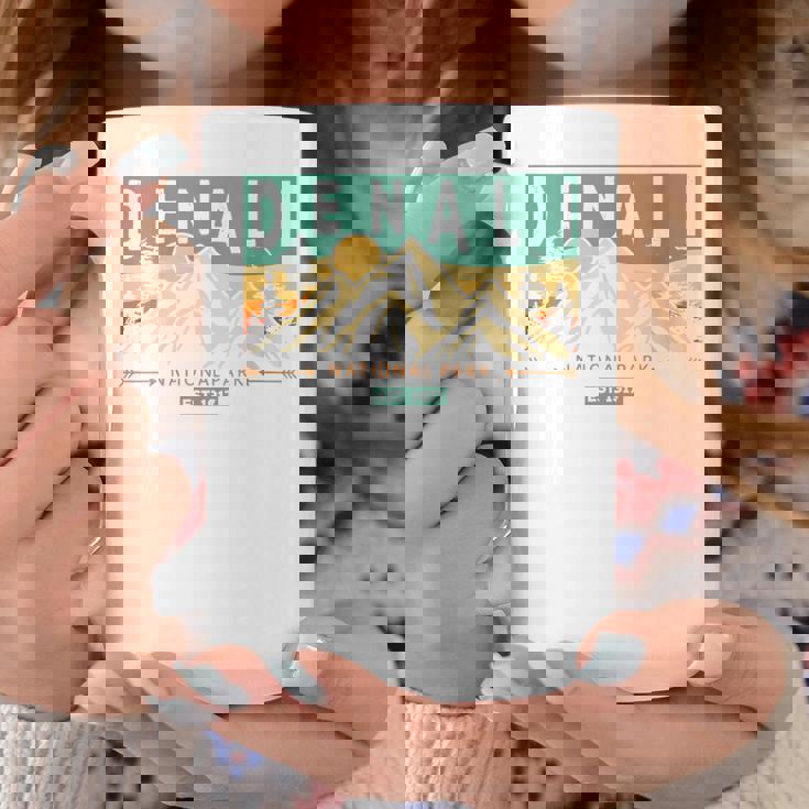 Denali National Park Mountains Nature Retro Sunset Vintage Coffee Mug Personalized Gifts Denali National Park Mountains Nature Retro Sunset Vintage Coffee Mug Personalized Gifts