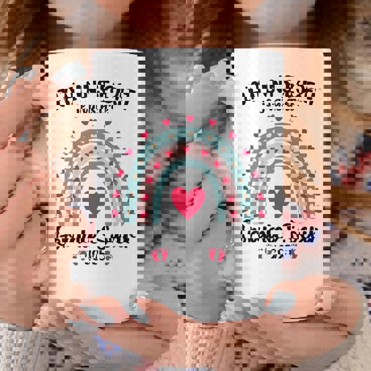 Enfant Future Grande Soeur Jeais Etre Grande Soeur 2025 Tasse Cadeaux drôles