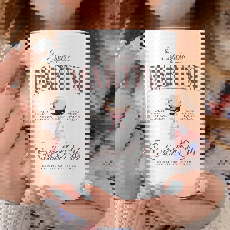 Espresso Martini Cocktail Club Social Club Coquette Women's Tassen Lustige Geschenke