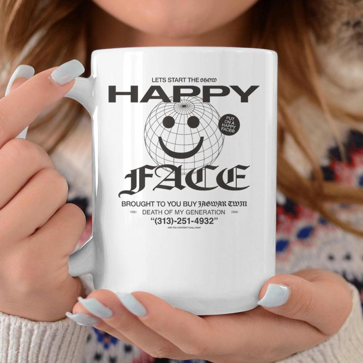 Happy Face Globe Tassen Lustige Geschenke