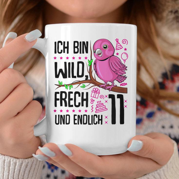 Ich Bin Wild Cheeky Und Endlich 11 Years 11Th Birthday Girl Tassen Lustige Geschenke