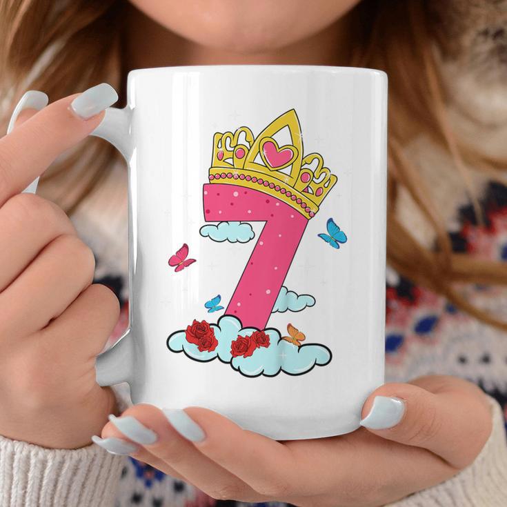 Kinder 7 Geburtstag Prinzessin Kostüm Mädchen 7 Jahre Geschenk Tassen Lustige Geschenke