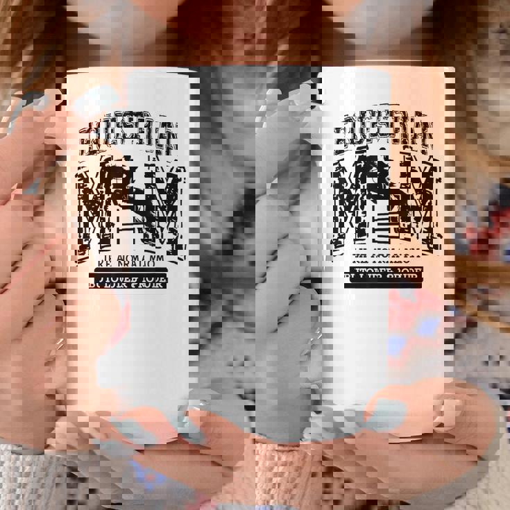 Loud Proud Equestrian Mom Horse Show Mama Cute Coffee Mug Unique Gifts