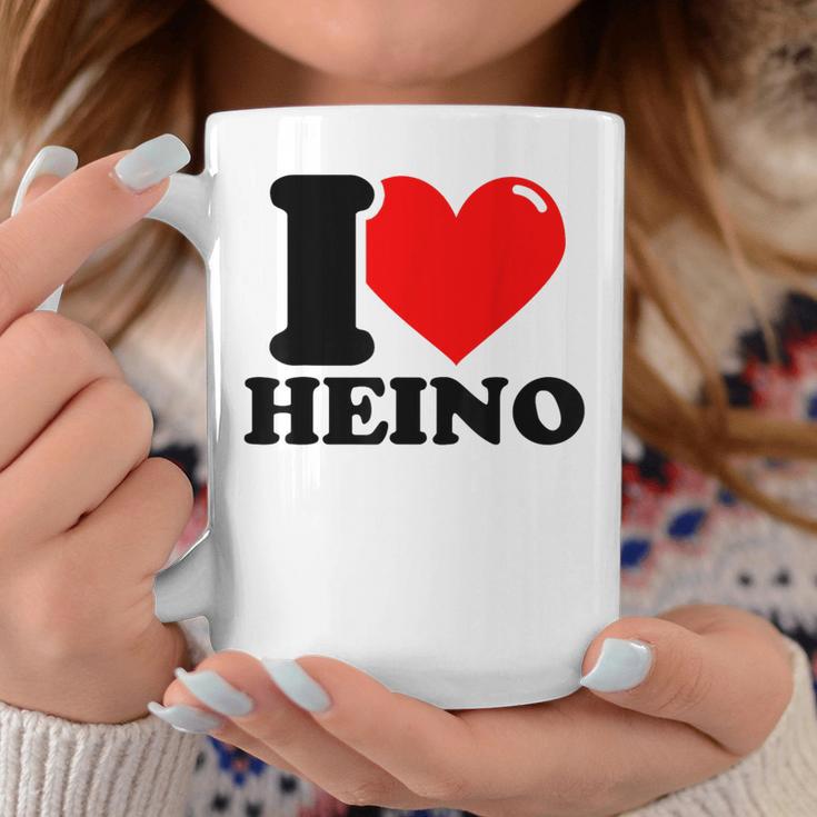 I Love Heino Gray Tassen Lustige Geschenke