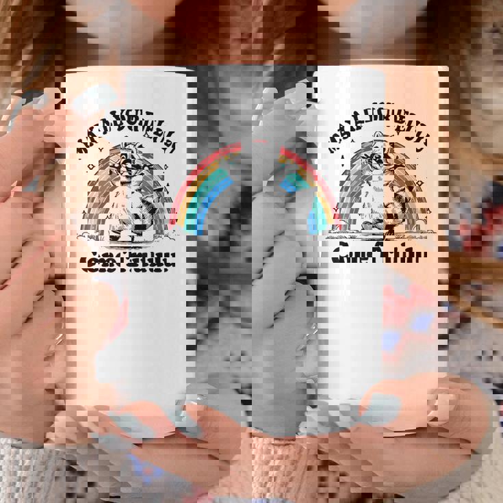 May All Your Delulu Come Trululu Racoon Mental Health Coffee Mug Unique Gifts