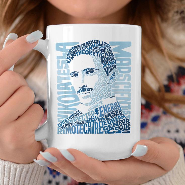 Nikola Tesla Illustration By Glitschika s Tassen Lustige Geschenke