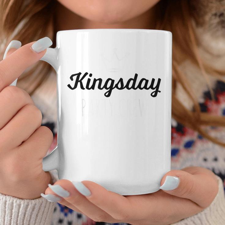 Oranje Kingsday Koningsdag Party Crew Taza de café Regalos divertidos