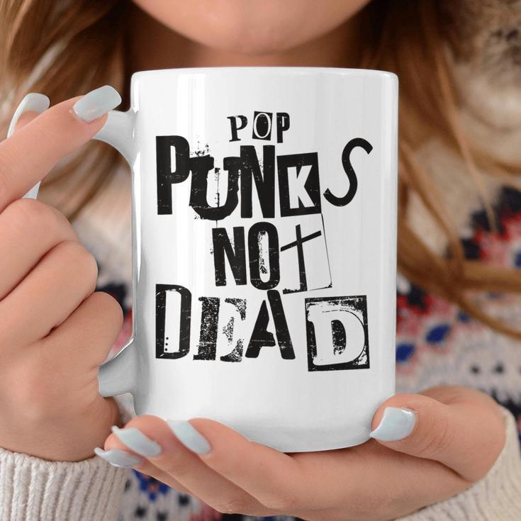 Pop Punks Not Dead -Intage Grunge Pop Punk Is Not Dead Tassen Lustige Geschenke