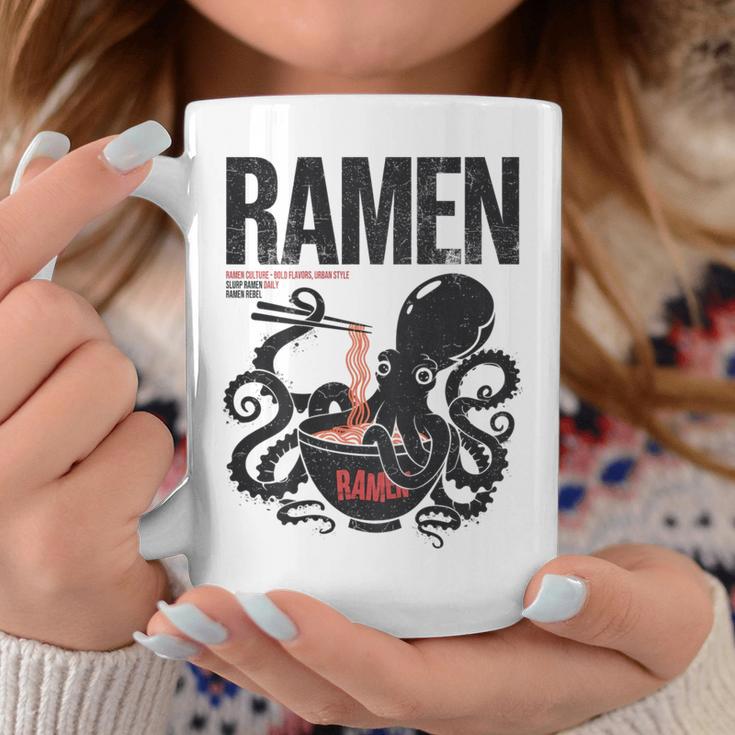 Ramen Anime Manga Kawaii Otaku Fashion Backprint Streetwear Gray Tassen Lustige Geschenke