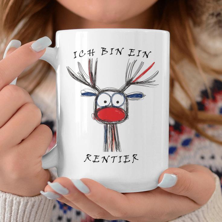 I Am A Reindeer Fun Christmas Gray Tassen Lustige Geschenke