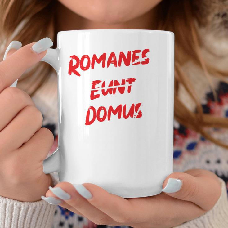 Romanes Eunt Ite Domus Clothing Tassen Lustige Geschenke