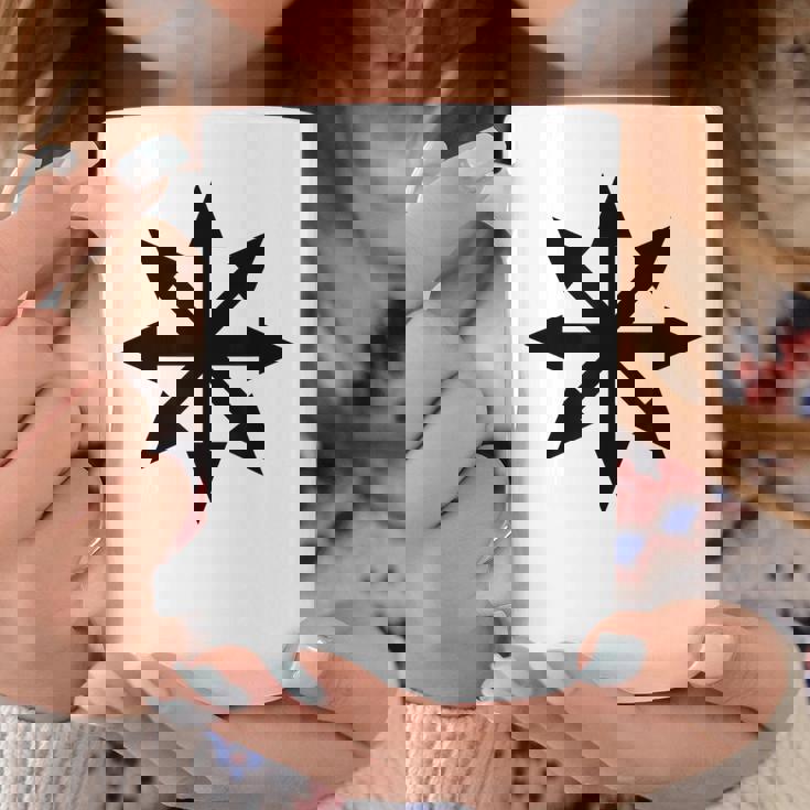 Symbole De L'étoile Du Chaos Punk Métal Pentagramme Anarchie Tasse Cadeaux drôles