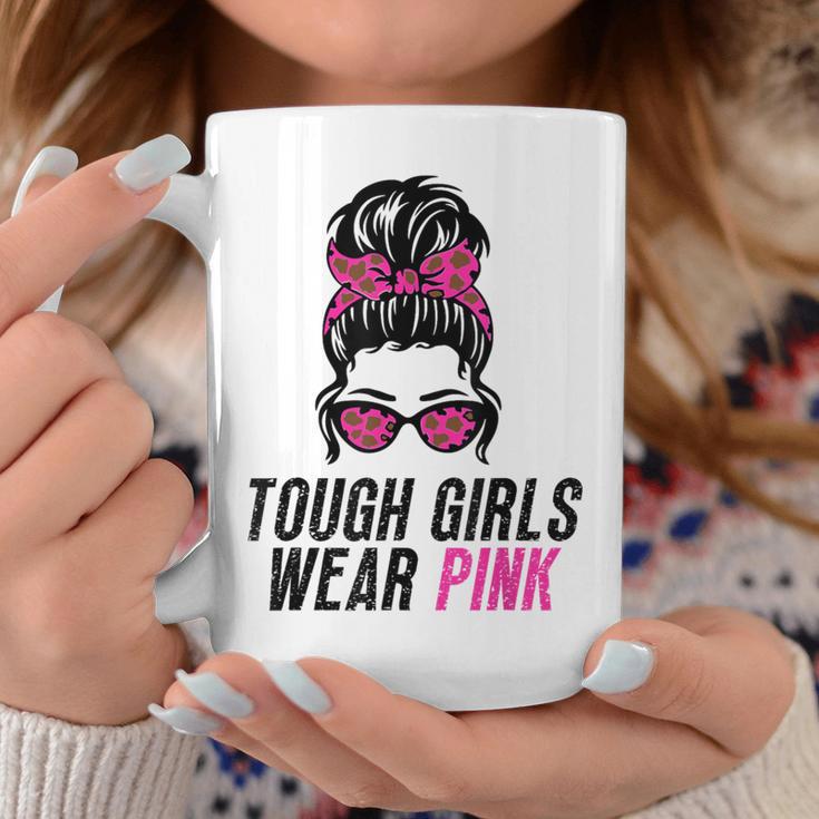 Tough Girls Tragen Im Oktober Pink Leopard Print Wear Pink Gray Tassen Lustige Geschenke