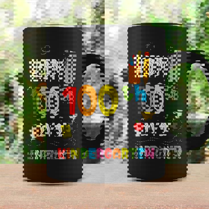 100 Days Of Kindergarten Happy 100Th Day Of School Teachers Coffee Mug Gifts ideas