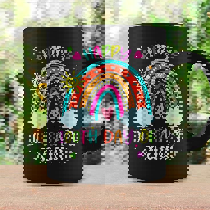 100Th Day Of School Rainbow Happy 100 Days Smarter Teacher Coffee Mug Gifts ideas