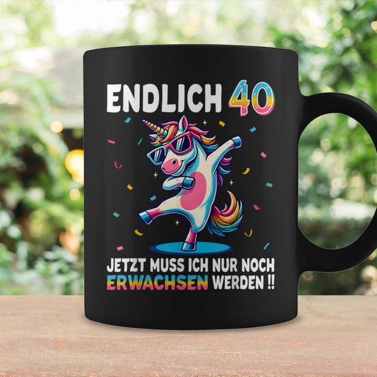 40Th Birthday Woman Man Party Outfit Unicorn Tassen Geschenkideen