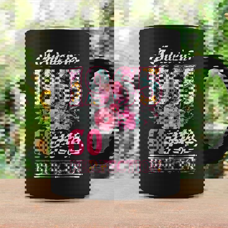 60 Year Old Made In 1965 Floral Flower 60Th Birthday Womens Coffee Mug Gifts ideas