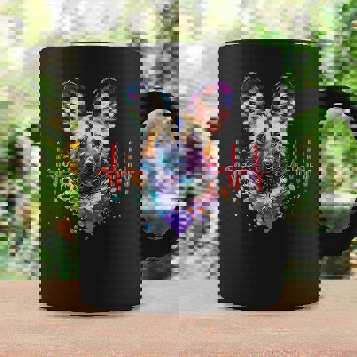 African Wild Dog Cardio African Wild Dog Graphic Print Coffee Mug Gifts ideas