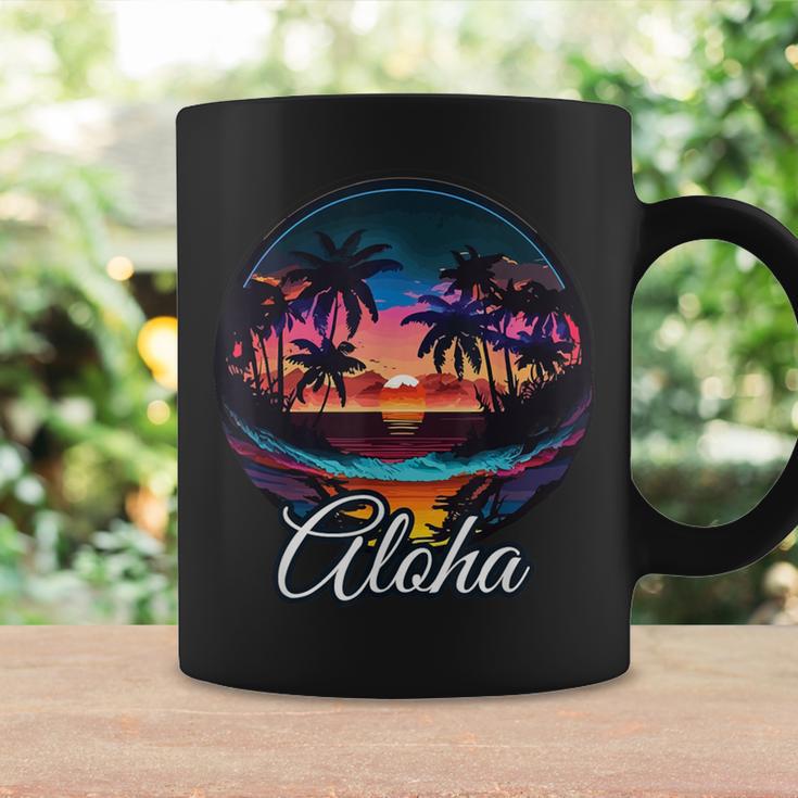 Aloha Hawaii The Hawaiian Island Palm Beach Maui Kauai Tassen Geschenkideen