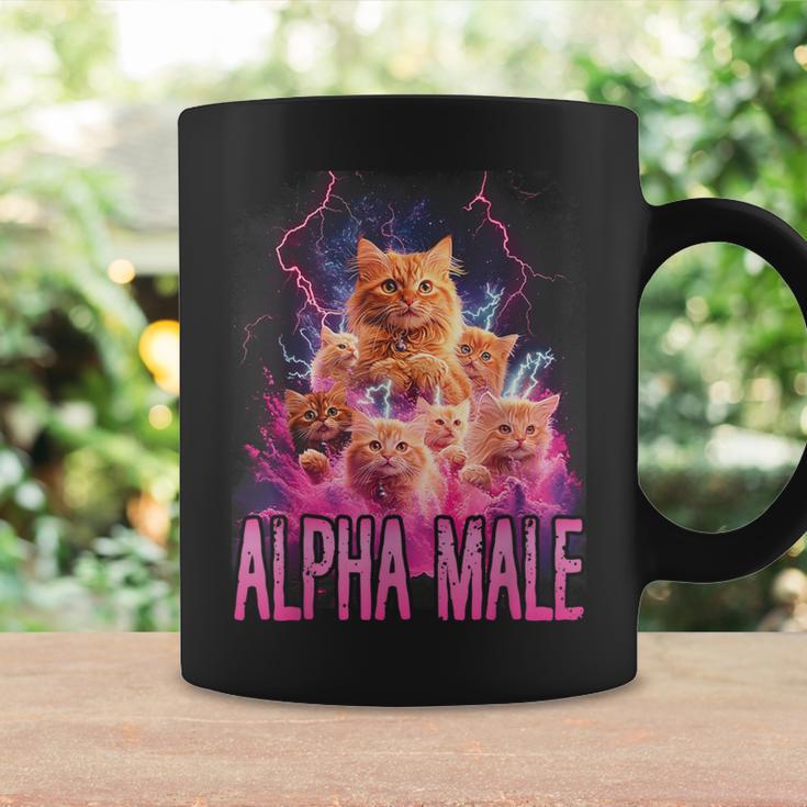 Alpha Male Lustige Kätzchen Meme Cute Cat Humorous Tassen Geschenkideen