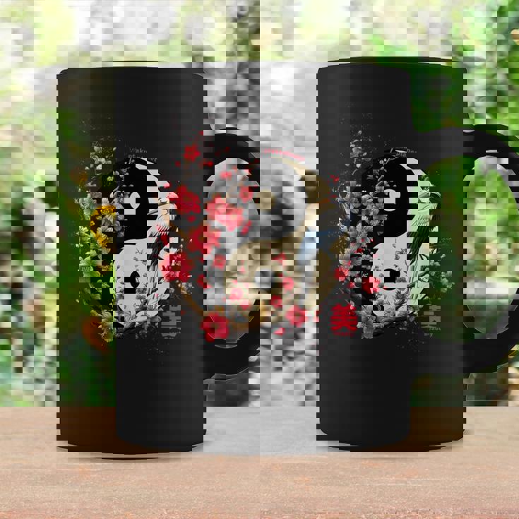 Arbre Sakura Style Yin Yang En Esthétique Sakura Ying Yang Tasse Idées cadeaux