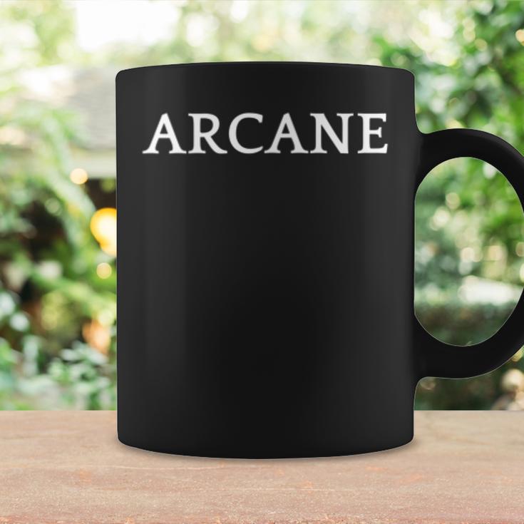 Arcane English Word Apparel Tassen Geschenkideen