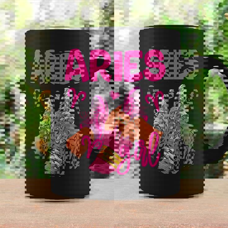 Aries Girl Birthday Queen Sneakers Zodiac Sign Coffee Mug Gifts ideas