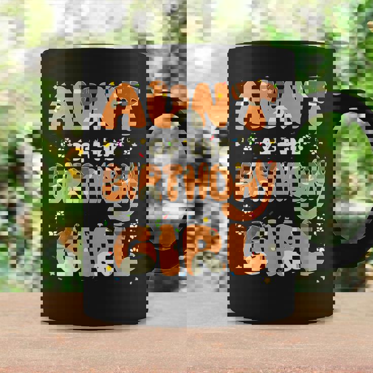 Aunt Of The Birthday Girl Dog Family Party Decorations Coffee Mug Gifts ideas