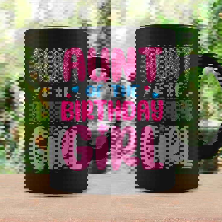 Aunt Of The Birthday Girl Family Party Decorations Coffee Mug Gifts ideas