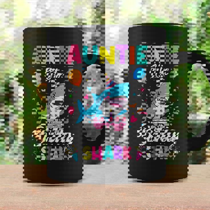 Auntie Of The Shark Birthday Boy Girl Party Family Group Coffee Mug Gifts ideas
