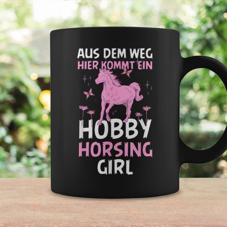 Aus Dem Weg Hobby Horsing Girl Riding Animal Women's Tassen Geschenkideen