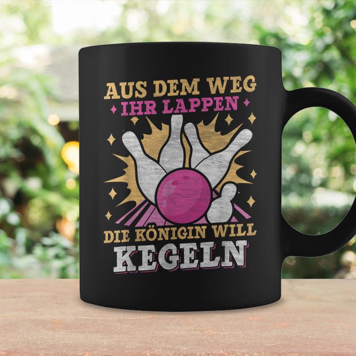 Aus Dem Weg Ihr Lappen Die Queen Will Kegeln Keglerin German Tassen Geschenkideen