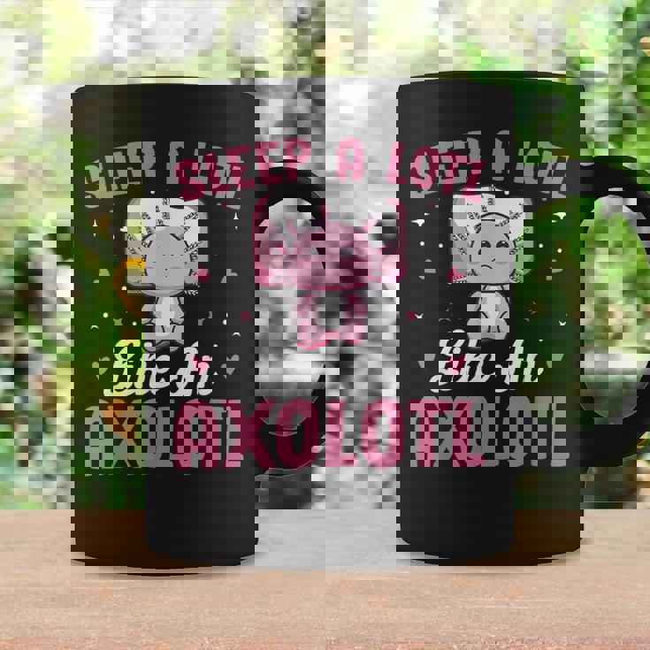 Axolotl Lover Sleep A Lotl Like Sleeping Axolotl Taza de café Ideas de regalos