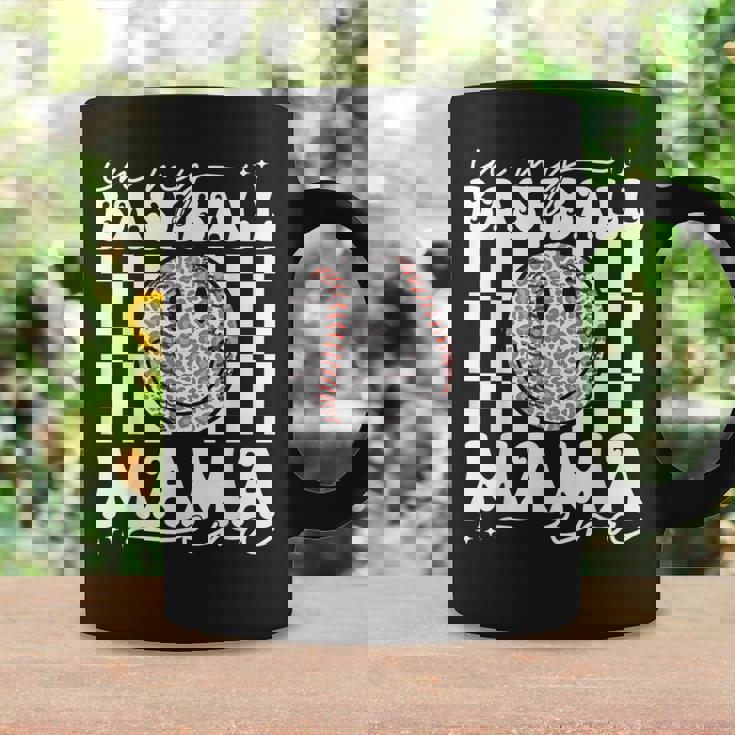 In My Baseball Mom Mama Era Leopard Mom Baseball Coffee Mug Gifts ideas