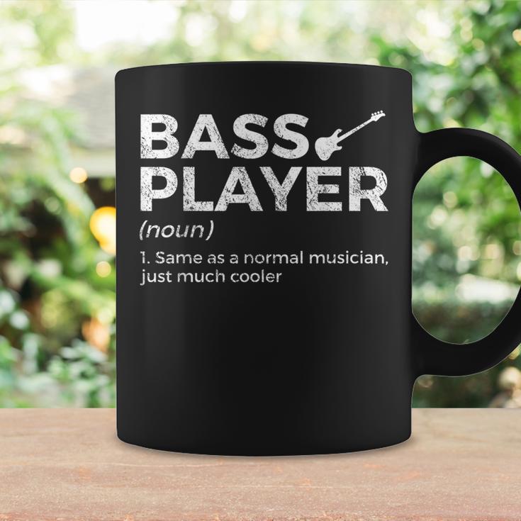 Bass Player Definition Bassist For Musicians Tassen Geschenkideen