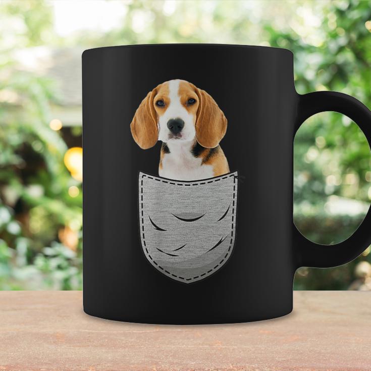 Beagle In The Chest Pocket Pocket For Dog Owners Tassen Geschenkideen