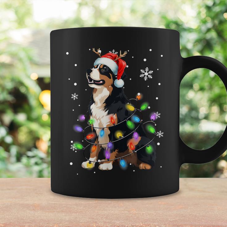 Bernese Mountain Dog Christmas Jumper Xmas Lights Tassen Geschenkideen