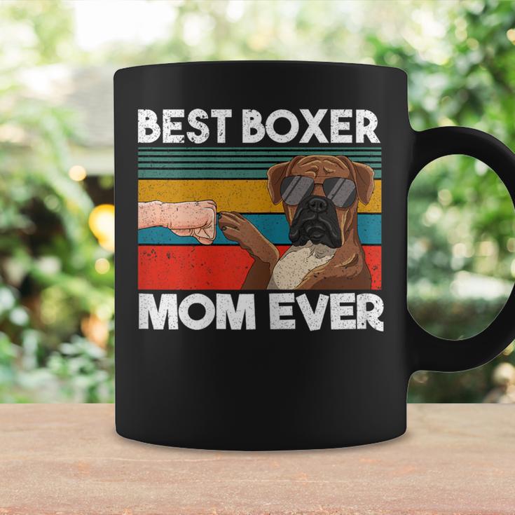Best Boxer Mom Ever Best Dogs Mum Día De La Madre Taza de café Ideas de regalos