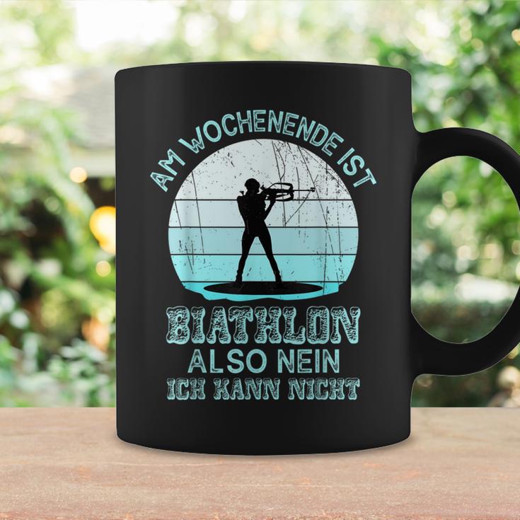 Weekend Biathlon Biathlon Fan Winter Sports Biathlon Tassen Geschenkideen