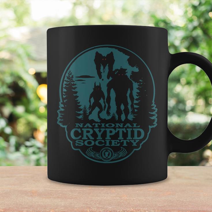 Bigfoot Dogman Mothman Ufo National Cryptid Society Crest Tassen Geschenkideen