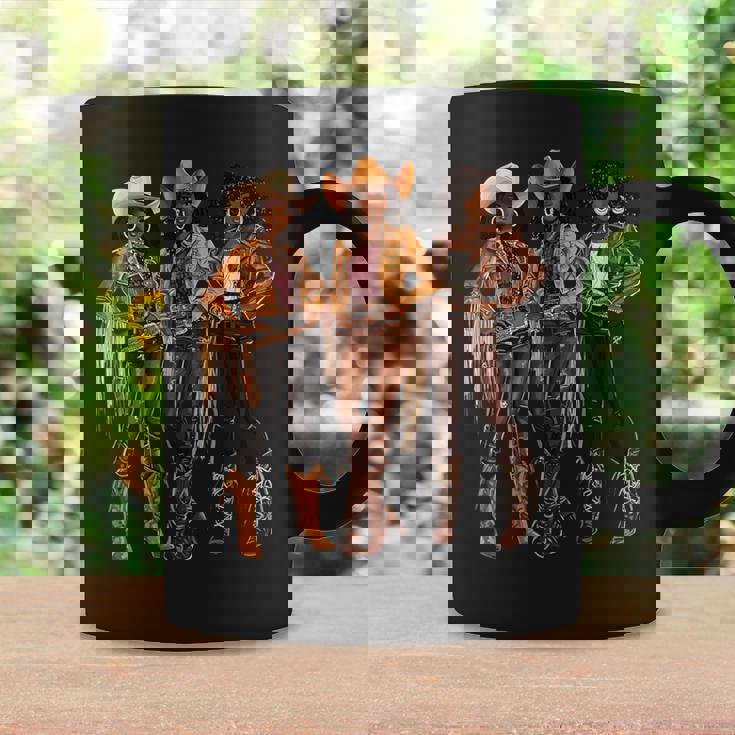 Black African American Cowgirl Western Country Texas Rodeo Coffee Mug Gifts ideas