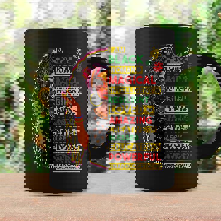 I Am Black History African Black History Month Girls Coffee Mug Gifts ideas