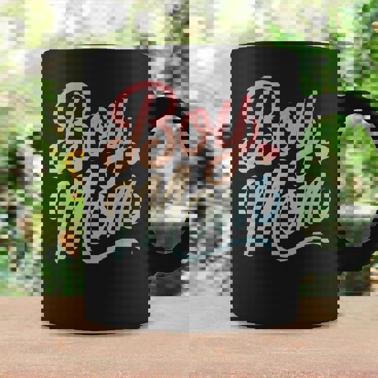 Boy Mom Son Family Mother's Day Mama Of Boys Tie Dye Coffee Mug Gifts ideas