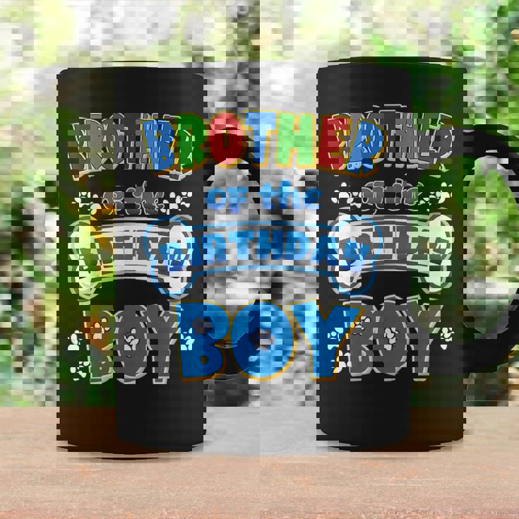 Brother Of The Birthday Boy Dog Family Party Decorations Coffee Mug Gifts ideas