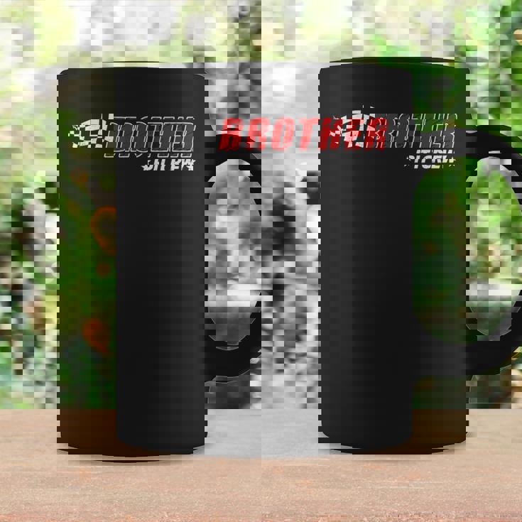 Brother Pit Crew Race Car Birthday Family Matching Pit Crew Coffee Mug Gifts ideas